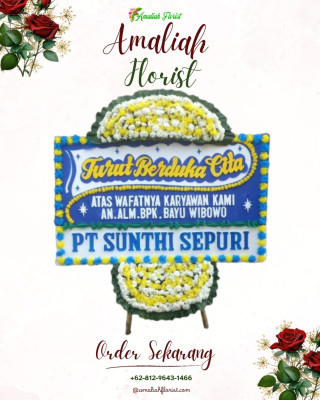 Papan Bunga Duka di Tanjuanggodang Sungaipinago