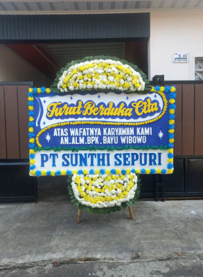 Papan Bunga Duka di Tanjuanggodang Sungaipinago
